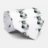 Shih Tzu Ma 2 Stropdas (Opgerold)