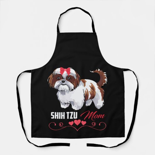 Shih Tzu Ma Cute Shih Tzu Dog Ma Schort (Voorkant)