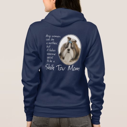 Shih Tzu Ma Hoodie (Achterkant)