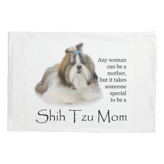Shih Tzu Ma Kussensloop (Achterkant)