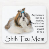 Shih Tzu Ma Mousepad Muismat (Voorkant)