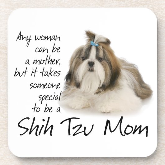 Shih Tzu Mam Onderzetters (Voorkant)