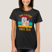 Shih Tzu Mam sinds 2019 T-shirt (Voorkant)