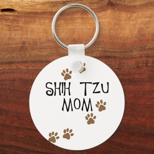 Shih Tzu Mam Sleutelhanger (Voorkant)