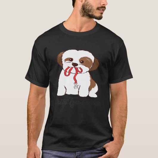 Shih Tzu Mam T-shirt (Voorkant)