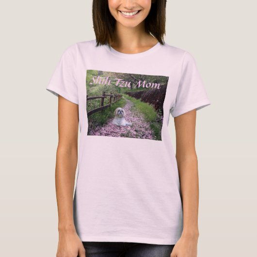Shih Tzu Mam T-Shirt (Voorkant)