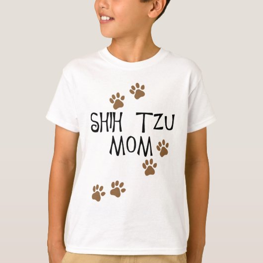Shih Tzu Mam T-shirt (Voorkant)