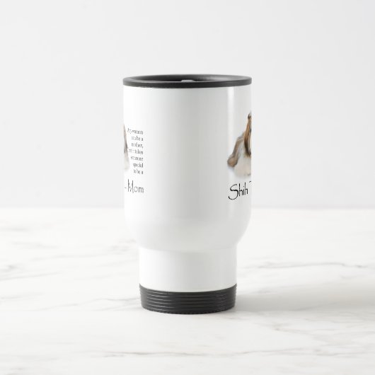 Shih Tzu Mam Travel Mug Reisbeker (Center)