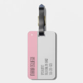 Shih Tzu Mama Bagagelabel voor Dog Moms (Achterkant verticaal)