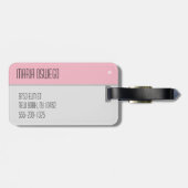 Shih Tzu Mama Bagagelabel voor Dog Moms (Achterkant horizontaal)