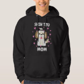 Shih Tzu Mama Mama Mama Mama Moeder39 S Dag M Hoodie (Voorkant)