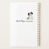 Shih Tzu Mama Planner (Achterkant)