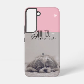 Shih Tzu Mama Samsung Hoesje voor Dog Moms Samsung Galaxy Hoesje