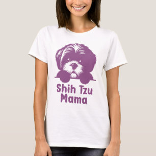 Shih Tzu Mama, Shih Tzu Hondenliefhebber T-shirt