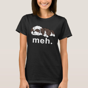 Shih Tzu Meh Internet Meme Vrouwen Mannen Kinder T-shirt