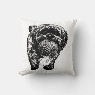 Shih Tzu met Bal Kussen voor hondenliefhebbers