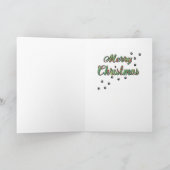 Shih Tzu met Holly voor Kerstmis Feestdagen Kaart (Binnen)