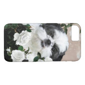 Shih Tzu met rozen Case-Mate iPhone Case (Achterkant (Horizontaal))