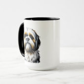 Shih Tzu Moeder | Hondenliefhebbers Mok (Voorkant links)