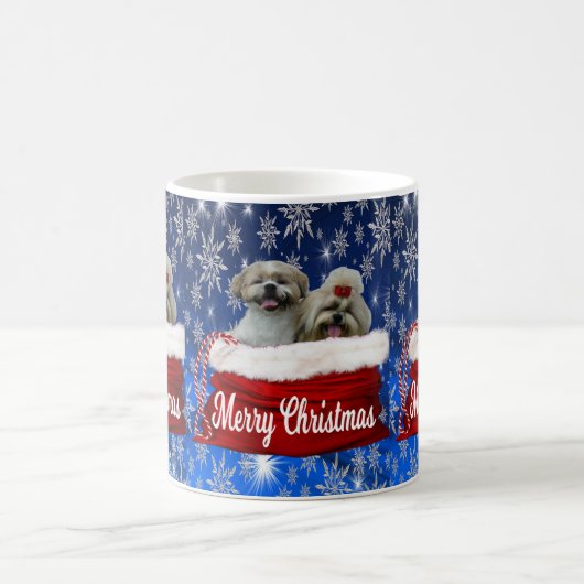 Shih tzu Mok Kerstmis (Center)
