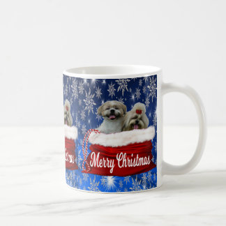 Shih tzu Mok Kerstmis