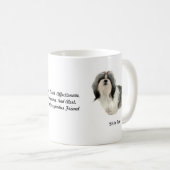 Shih Tzu-Mok - met twee afbeeldingen en een motief Koffiemok (Voorkant rechts)