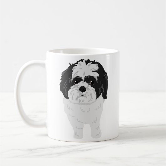 Shih-Tzu Mok voor en Butt (Links)