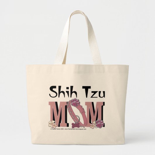 Shih Tzu MOM Grote Tote Bag (Voorkant)
