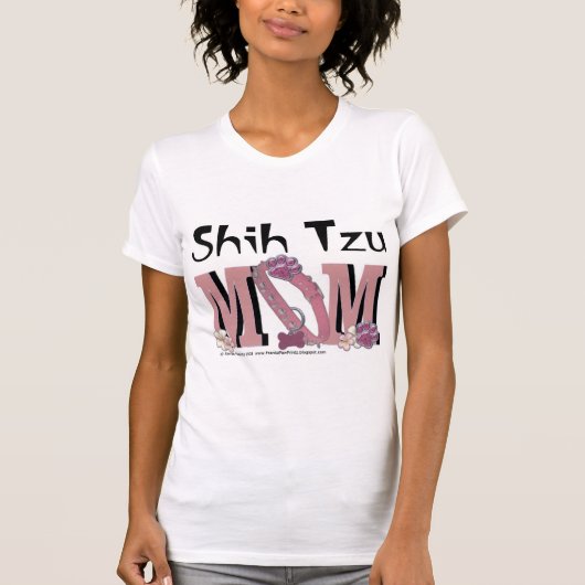 Shih Tzu MOM T-shirt (Voorkant)