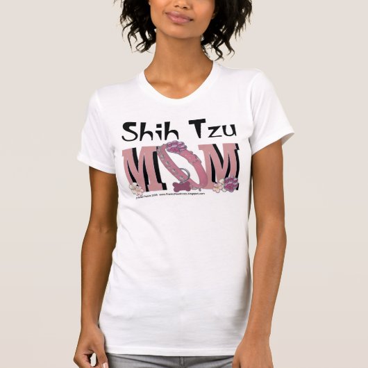 Shih Tzu MOM T-shirt (Voorkant)