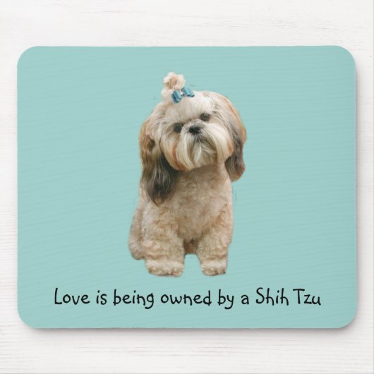 Shih Tzu Mousepad Muismat (Voorkant)