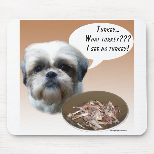 Shih Tzu (natuurlijk) Turkije Muismat (Voorkant)