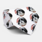 Shih Tzu Necktie Stropdas (Opgerold)