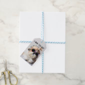 Shih Tzu Niet leuk leuke hondenliefhebbers Custom  Cadeaulabel (Met Touw)