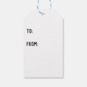 Shih Tzu Niet leuk leuke hondenliefhebbers Custom  Cadeaulabel (Achterkant)