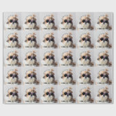 Shih Tzu Niet leuk leuke hondenliefhebbers Custom  Cadeaupapier (Vlak)