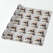 Shih Tzu Niet leuk leuke hondenliefhebbers Custom  Cadeaupapier (Uitgerold)
