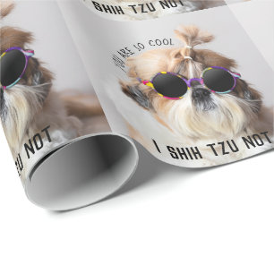 Shih Tzu Niet leuk leuke hondenliefhebbers Custom  Cadeaupapier