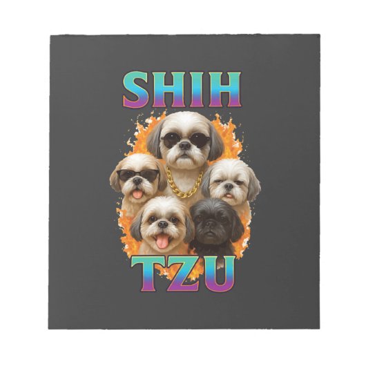 Shih Tzu Notitieblok (Voorkant)