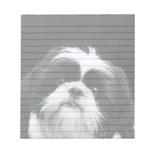 Shih Tzu notitieblok (Voorkant)