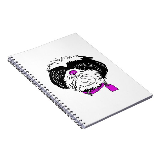 Shih Tzu-Notitieboek Notitieboek (Rechterzijde)