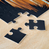 Shih-tzu op het strand legpuzzel (Zijkant)