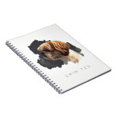 Shih Tzu Originele Kunstlaptop Notitieboek (Rechterzijde)