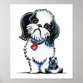 Shih Tzu Panda Poster (Voorkant)