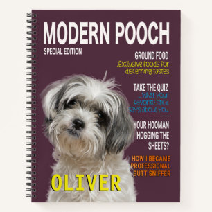 Shih Tzu Parody Magazine Hoesje Notitieboek