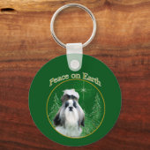 Shih Tzu Peace Sleutelhanger (Voorkant)