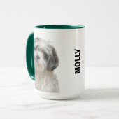Shih Tzu Personalized Mug Mok (Voorkant links)