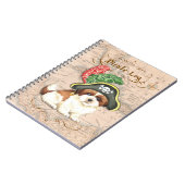 Shih Tzu Pirate Notitieboek (Linkerzijde)