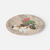 Shih Tzu Pirate Papieren Bordje (Gekanteld)