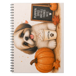 Shih Tzu Pompoen Kruiden Notitieboek